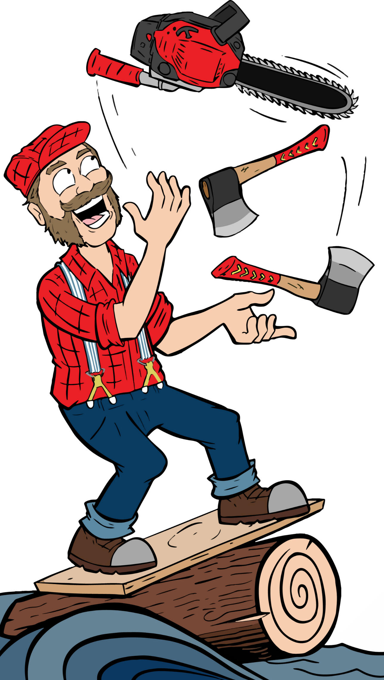 Circus Lumberjack - Book Him! Circus Lumberjack - Book Him!